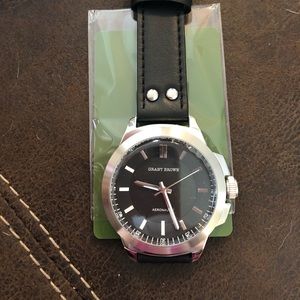 NWOT Men’s Grant Brown watch